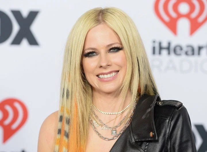 Avril Lavigne at the 2022 iHeartRadio Music Awards held at Shrine Auditorium on March 22, 2022 in Los Angeles, California. Gilbert Flores for Variety