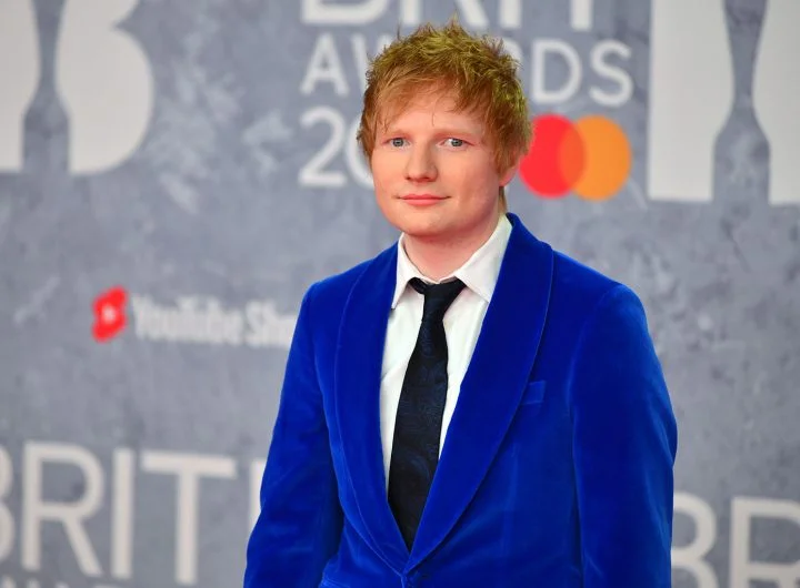 Ed Sheeran attends The BRIT Awards 2022 at The O2 Arena on Feb. 8, 2022 in London. Jim Dyson/Redferns