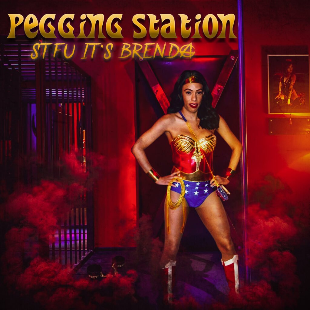STFU IT'S BRENDA releasing Pegging Station - Cover Artwork