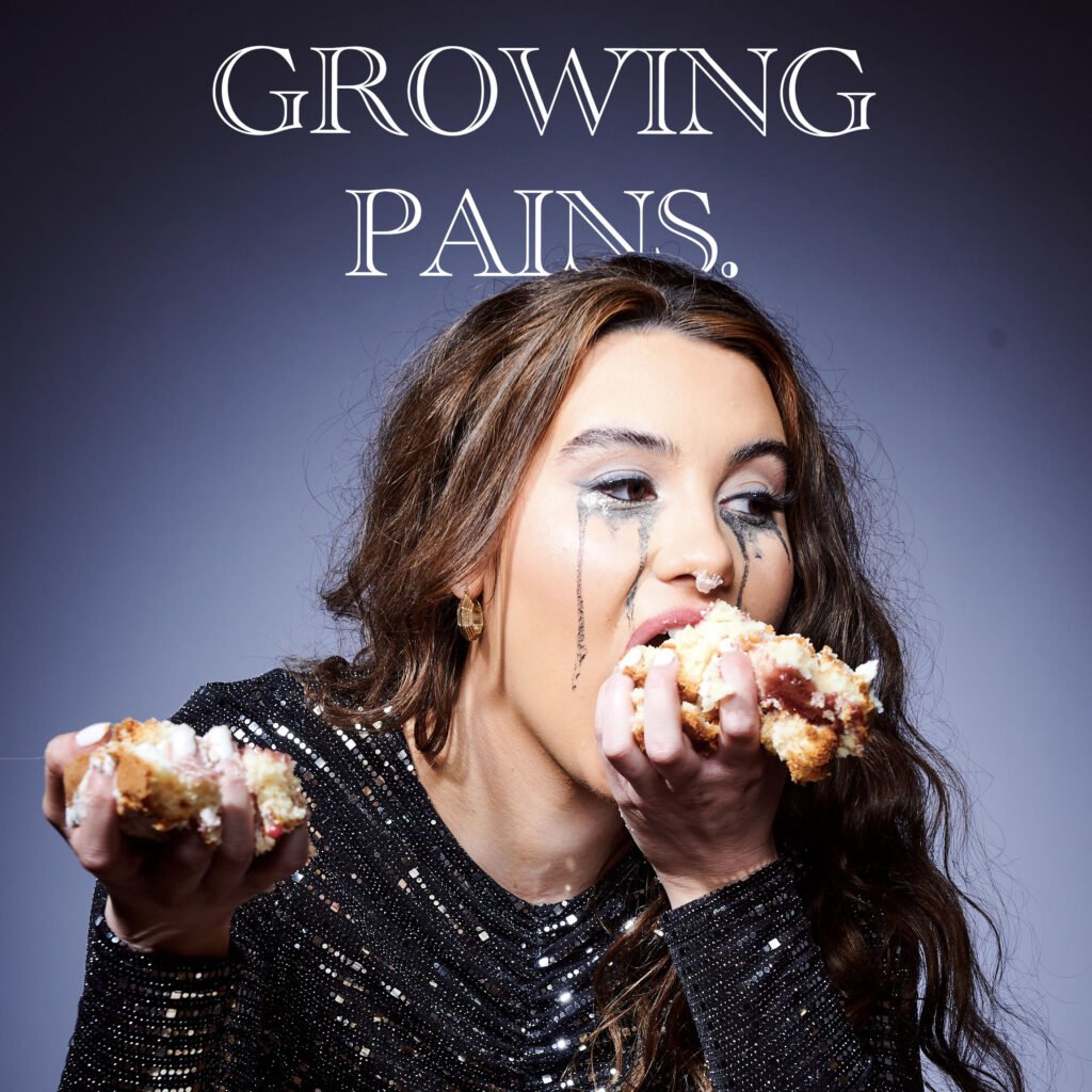 CHARLOTTE CLARKE - Growing Pains - Cover Artwork