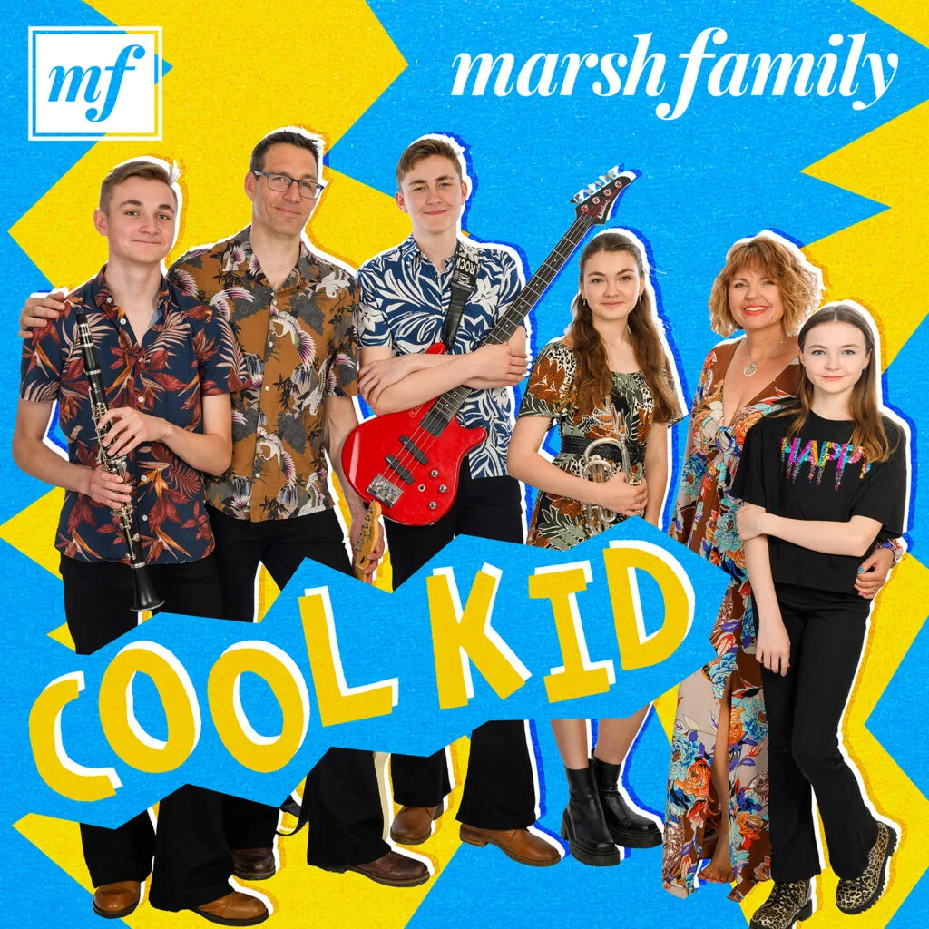 The Marsh Family - Cool Kid - Cover Artwork