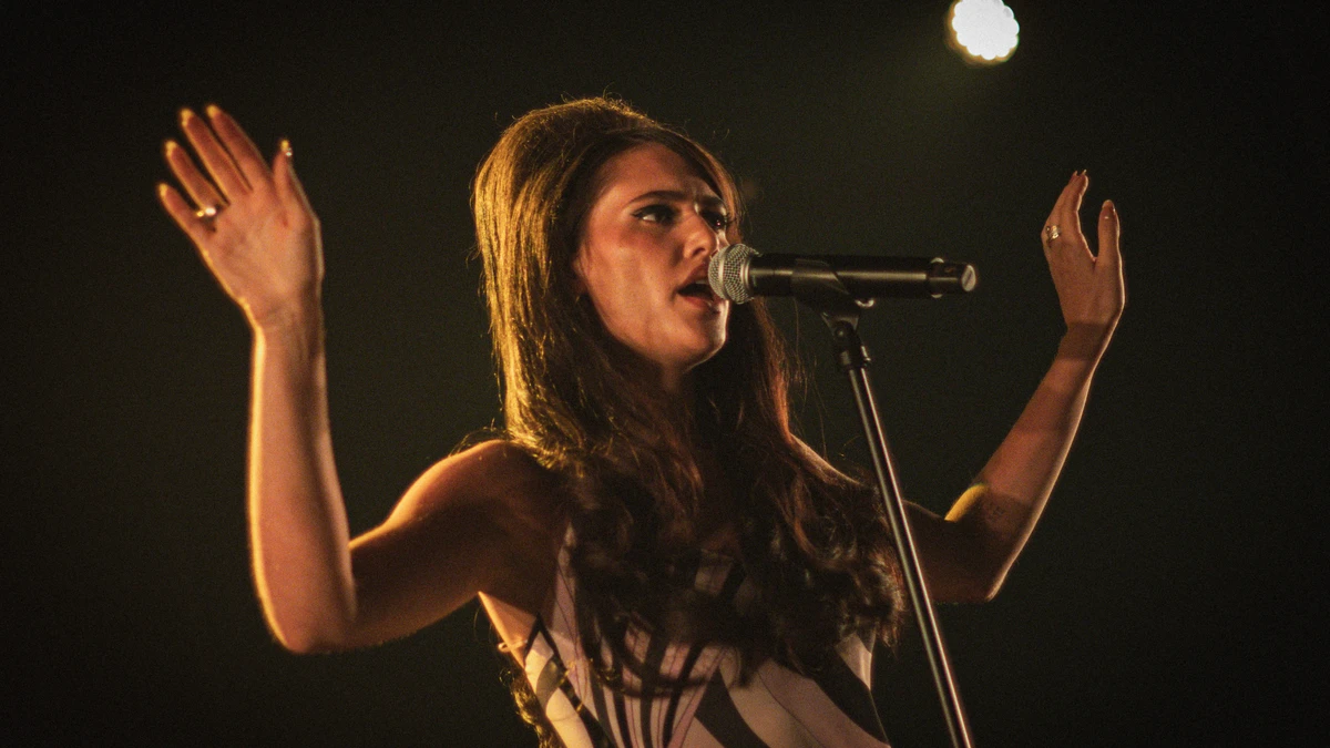 Sienna Spiro performing at the 2026 Montreux Jazz Festival